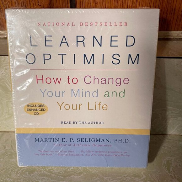 Media Learned Optimism Audio Cd Martin Seligman Phd New Cd Poshmark